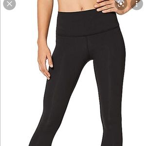 Lululemon Wunder Under High Waisted Black Legging